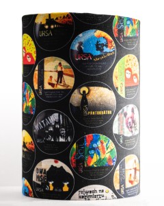 Chusta Ursa Niezapominajka Black