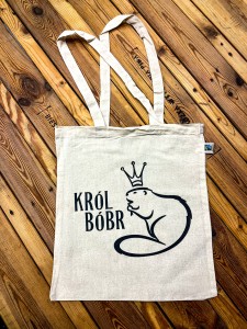 Torba bawełniana Fairtrade "Król Bóbr"